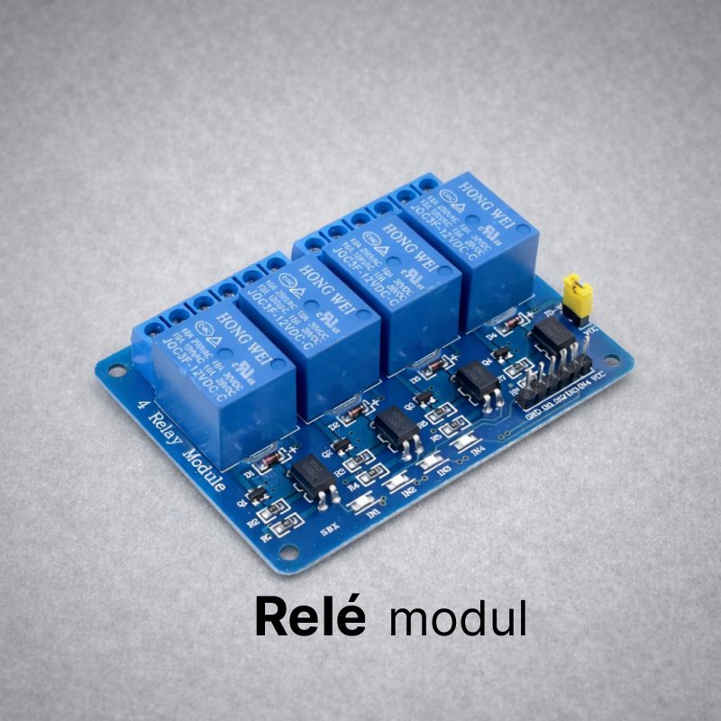 Relé modul – spínání výstupů